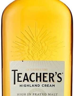 Teachers Scotch Whisky Highland Cream Blended  1 Litre Bottle - Hard To Find