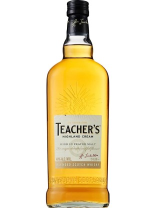 Teachers Scotch Whisky Highland Cream Blended 1 Litre Bottle - Hard To Find Teachers Scotch Whisky Highland Cream Blended 1 Litre Bottle - Hard To Find