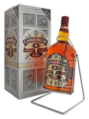 Chivas Regal 4.5L 12 Year Old Blended Scotch Whisky FREE POSTAGE Chivas Regal 4.5L 12 Year Old Blended Scotch Whisky FREE POSTAGE