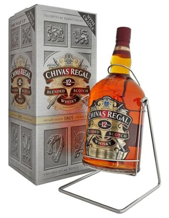 Chivas Regal 4.5L 12 Year Old Blended Scotch Whisky FREE POSTAGE 