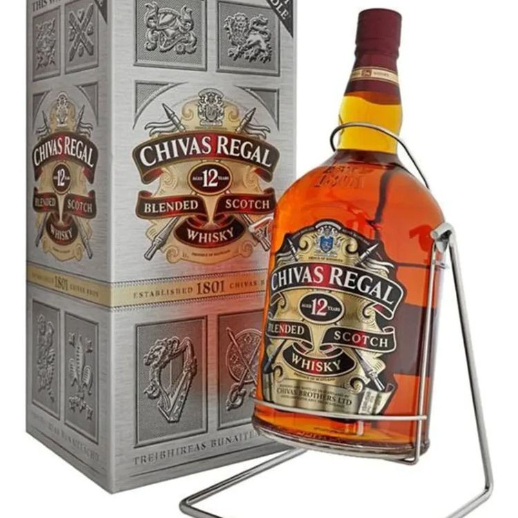 Chivas Regal 4.5L 12 Year Old Blended Scotch Whisky FREE POSTAGE 