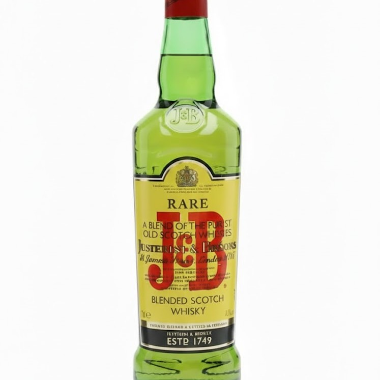 J&B Rare Blended Scotch Whisky 70cl - Zesty & Smooth