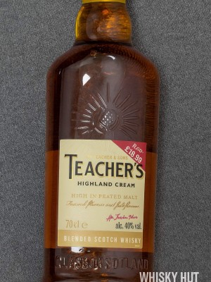 Teacher's Whisky Highland Cream Blended Scotch 70cl Price Marked £18.99 Teacher's Whisky Highland Cream Blended Scotch 70cl Price Marked £18.99