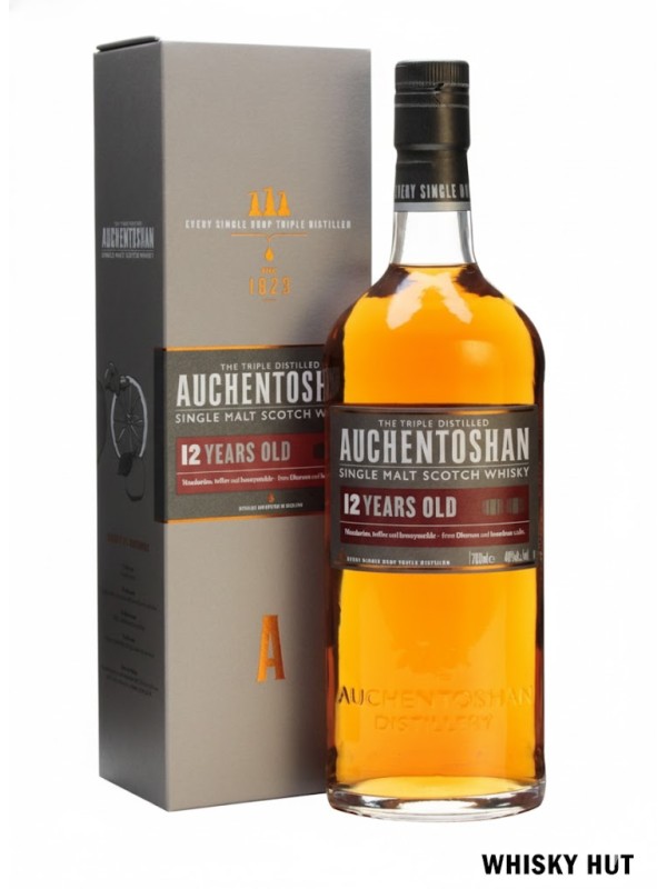 Auchentoshan 12 Year Old Lowland Single Malt Scotch 70cl - Triple Distilled Auchentoshan 12 Year Old Lowland Single Malt Scotch 70cl - Triple Distilled