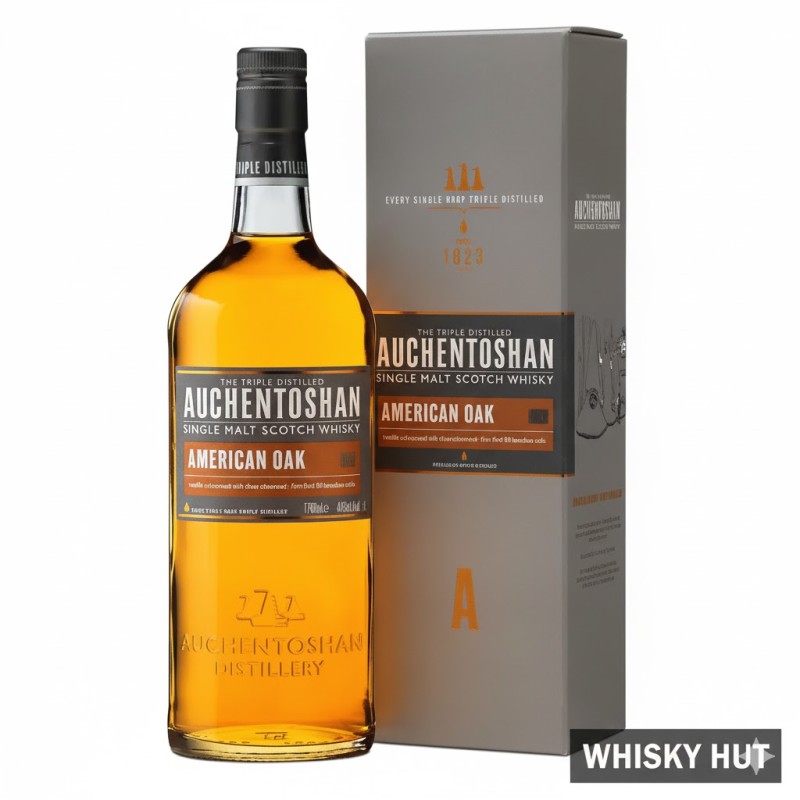 Auchentoshan American Oak Single Malt Scotch 70cl - Triple Distilled
