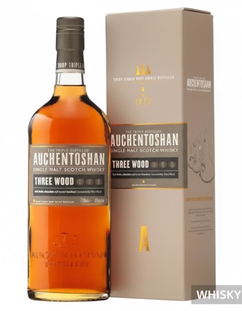 Auchentoshan Three Wood Single Malt Scotch 70cl - Triple Matured