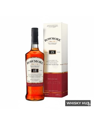 Bowmore 15 Year Old Single Malt Scotch 70cl - Deep Sherry Finish Bowmore 15 Year Old Single Malt Scotch 70cl - Deep Sherry Finish