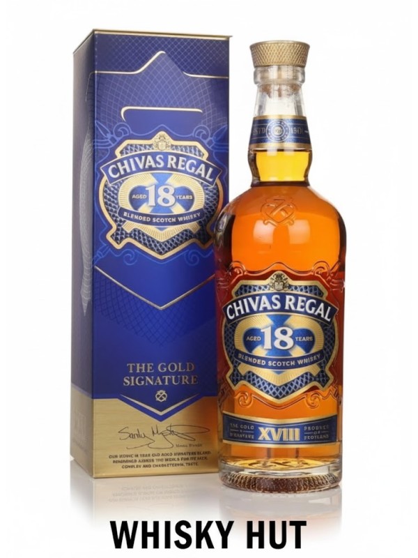 Chivas Regal 18 Year Old Gold Signature Blended Scotch 70cl Chivas Regal 18 Year Old Gold Signature Blended Scotch 70cl