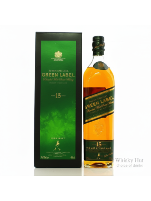 Johnnie Walker Green Label 15 Year Old Blended Malt Whisky 70cl ( Old Label ) Johnnie Walker Green Label 15 Year Old Blended Malt Whisky 70cl ( Old Label )