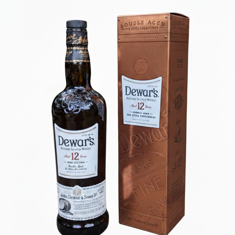 Dewar's 12 Year Old Double Aged Blended Scotch Whisky 70cl