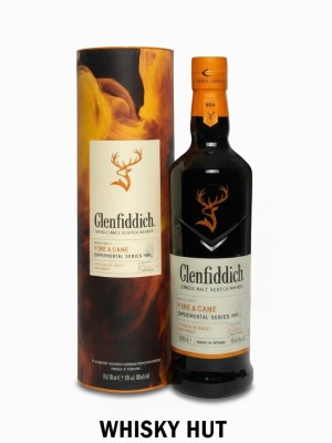 Glenfiddich Fire & Cane Single Malt Whisky 70cl - Peat & Rum Finish Glenfiddich Fire & Cane Single Malt Whisky 70cl - Peat & Rum Finish