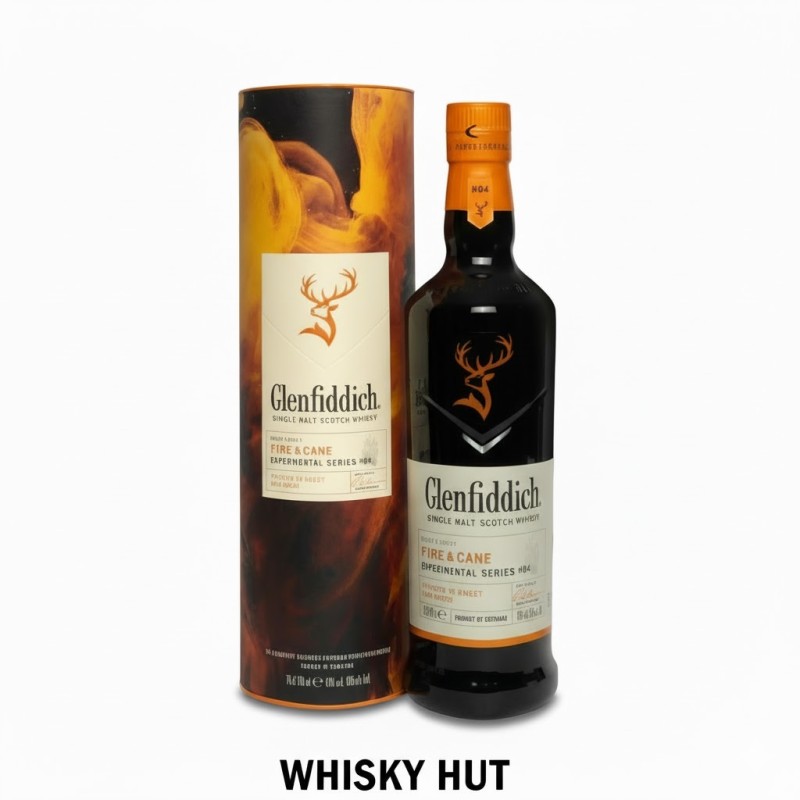 Glenfiddich Fire & Cane Single Malt Whisky 70cl - Peat & Rum Finish