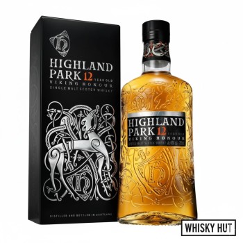 Highland Park 12 Year Old Single Malt Scotch 70cl - Viking Honour