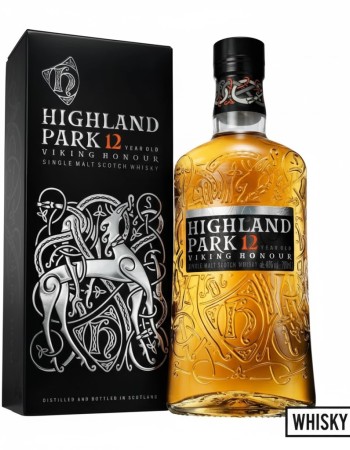 Highland Park 12 Year Old Single Malt Scotch 70cl - Viking Honour