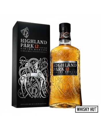 Highland Park 12 Year Old Single Malt Scotch 70cl - Viking Honour