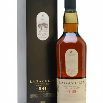 Lagavulin 16 Year Old Islay Single Malt Scotch 70cl - Iconic Peated Malt