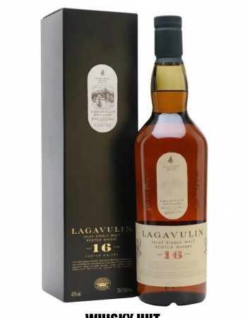 Lagavulin 16 Year Old Islay Single Malt Scotch 70cl - Iconic Peated Malt