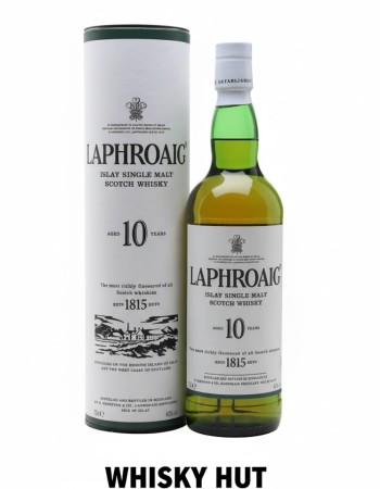 Laphroaig 10 Year Old Islay Single Malt Scotch 70cl - Classic Peated Malt