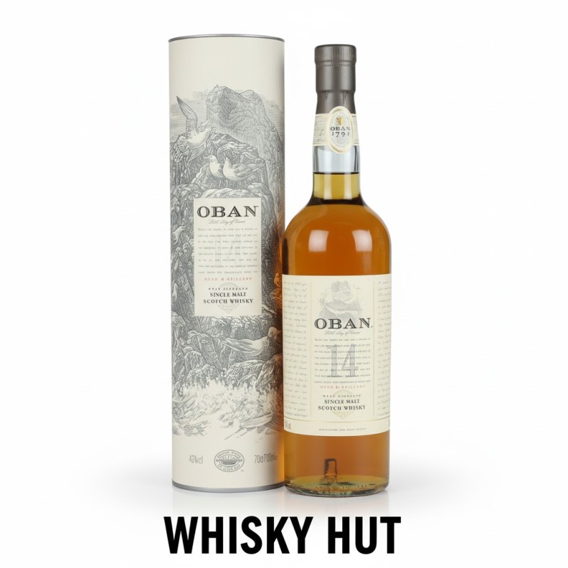 Oban 14 Year Old Highland Single Malt Scotch Whisky 70cl - Coastal Classic