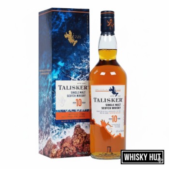 Talisker 10 Year Old Islay Single Malt Scotch Whisky 70cl - Classic Coastal Smoke