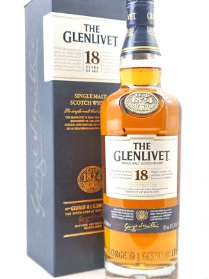 Glenlivet 18 Year Old Batch Reserve Single Malt Scotch 70cl (Old Presentation)