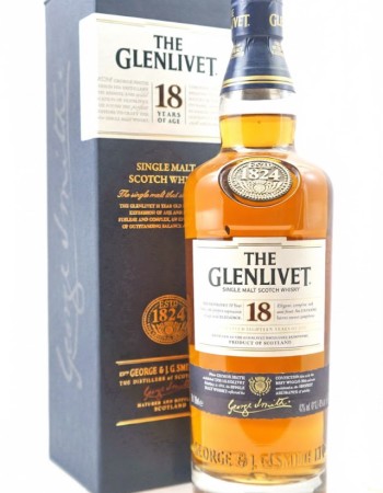 Glenlivet 18 Year Old Batch Reserve Single Malt Scotch 70cl (Old Presentation)