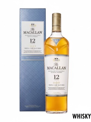 Macallan 12 Year Old Triple Cask Matured Single Malt Scotch 70cl Macallan 12 Year Old Triple Cask Matured Single Malt Scotch 70cl