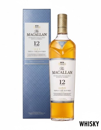 Macallan 12 Year Old Triple Cask Matured Single Malt Scotch 70cl