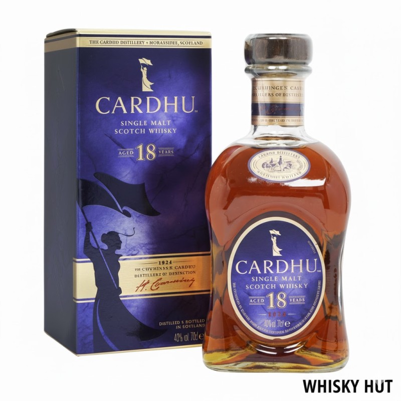 Cardhu 18 Year Old Speyside Single Malt Scotch 70cl - Rich & Elegant